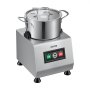 VEVOR Food Processor 8 L Commercial Electric Vegetable Chopper Cutter 1100W, for Chopping Vegetables Fruit Grains Nuts Cheese, Food-Grade Stainless Steel Bowl, with S-Shaped Blade, Pure Copper Motor