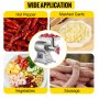 VEVOR Commercial Meat Mincer 1100W Electric Meat Grinder 1.5HP 550lbs/H Stainless Steel Meat Grinder Commercial Sausage Stuffer Maker for Industrial and Home Use