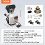 VEVOR X-Axis Power Feed for Milling Machine, 450 in-lb Torque, 0-200RPM Adjustable Rotate Speed 120V Power Table Feed Mill Feeder, for Bridgeport Some Knee Type Mills with a 5/8" End Shaft Diameter