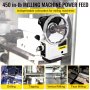 VEVOR Al-310S Power Feed X-Axis 450 in-lb Torque,Power Feed Milling Machine 0-200PRM, Power Table Feed Mill 110V,for Bridgeport and Similar Knee Type Milling Machines