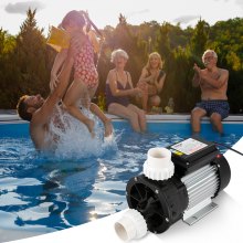 VEVOR Spa Pump Hot Tub Pump 0.7 HP 550W Single Speed Water Circulation Pump 220V