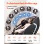 VEVOR Massage Chair, 4D Full Body Zero Gravity Recliner with SL Track, Yoga Stretch, AI Voice Control, Heat, Foot Roller, Retractable Pedal, 36 Airbags, LCD, Armrest Controls, Rolling Base