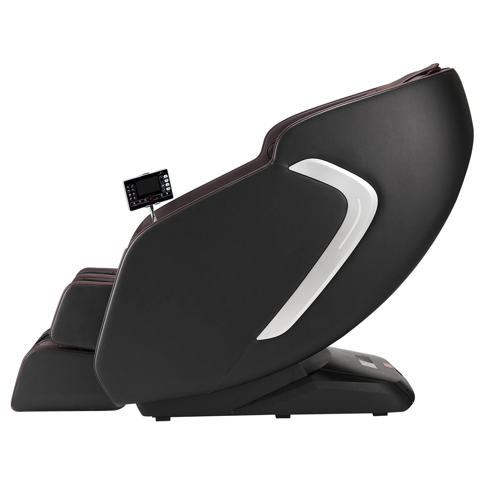 VEVOR Massage Chair,  4D Full Body Zero Gravity Recliner with SL Track, Yoga Stretch, AI Voice Control, Heat, Foot Roller, Retractable Pedal, 36 Airbags, LCD, Armrest Controls, Rolling Base