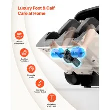 VEVOR Full Body Massage Chair, 3D Zero Gravity Recliner with SL Track, 18 Auto Modes, Heat, Foot Rollers, Armrest Control, LCD Display, 36 Airbags, Retractable Footrest