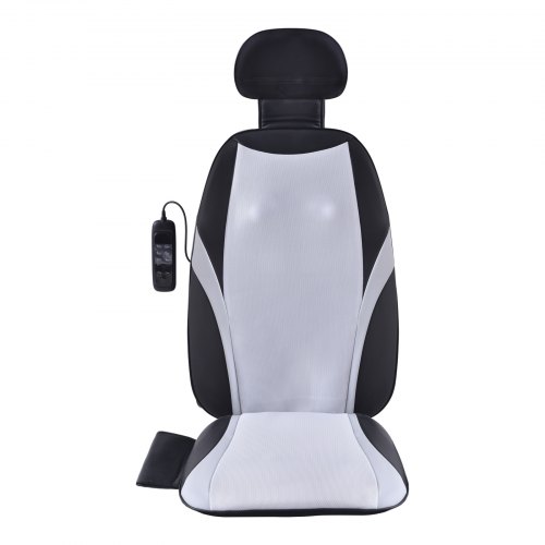 VEVOR Shiatsu Back Massager with Heat Massage Seat Cushion with 2-Group Back Shiatsu Rollers and 2 Seat Vibration Motors Fatigue Relief Seat Massage VEVOR Shiatsu Back Massager with Heat Massage Seat Cushion with 2-Group Back Shiatsu Rollers and 2 Seat Vibration Motors Fatigue Relief Seat Massage