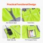 Safety Vest Reflective Yellow Work Vest with 10 Pockets for Men & Women