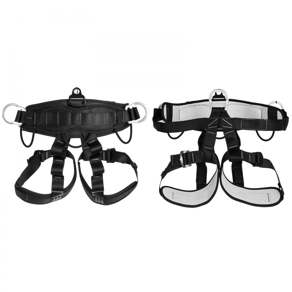 22KN Zipline Abseiling Rock Tree Climbing Safety Harness Fall Protection Belt