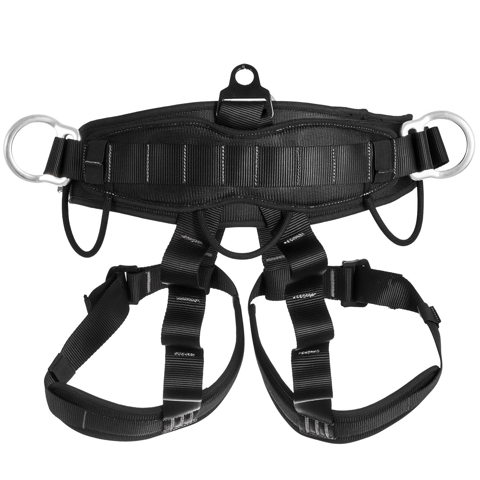 22KN Zipline Abseiling Rock Tree Climbing Safety Harness Fall Protection Belt