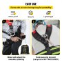 VEVOR climbing harness for secure and lightweight wear, includes a storage bag.