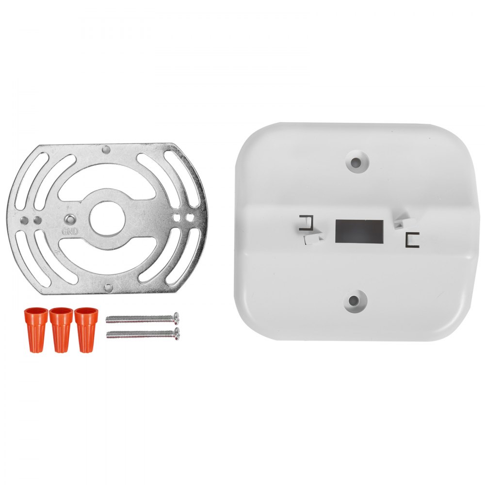 VEVOR 4 Pack Emergency Lights Red EXIT Sign with Dual LED Lamp Heads ABS Fire Resistance Exit Light with Emergency Light Photoluminescent Exit Sign Emergency Exit Light Led Exit Alarm