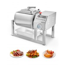 Vacuum Meat Tumbler Marinator Machine 20L for Chicken Steak Fish Commercial Use