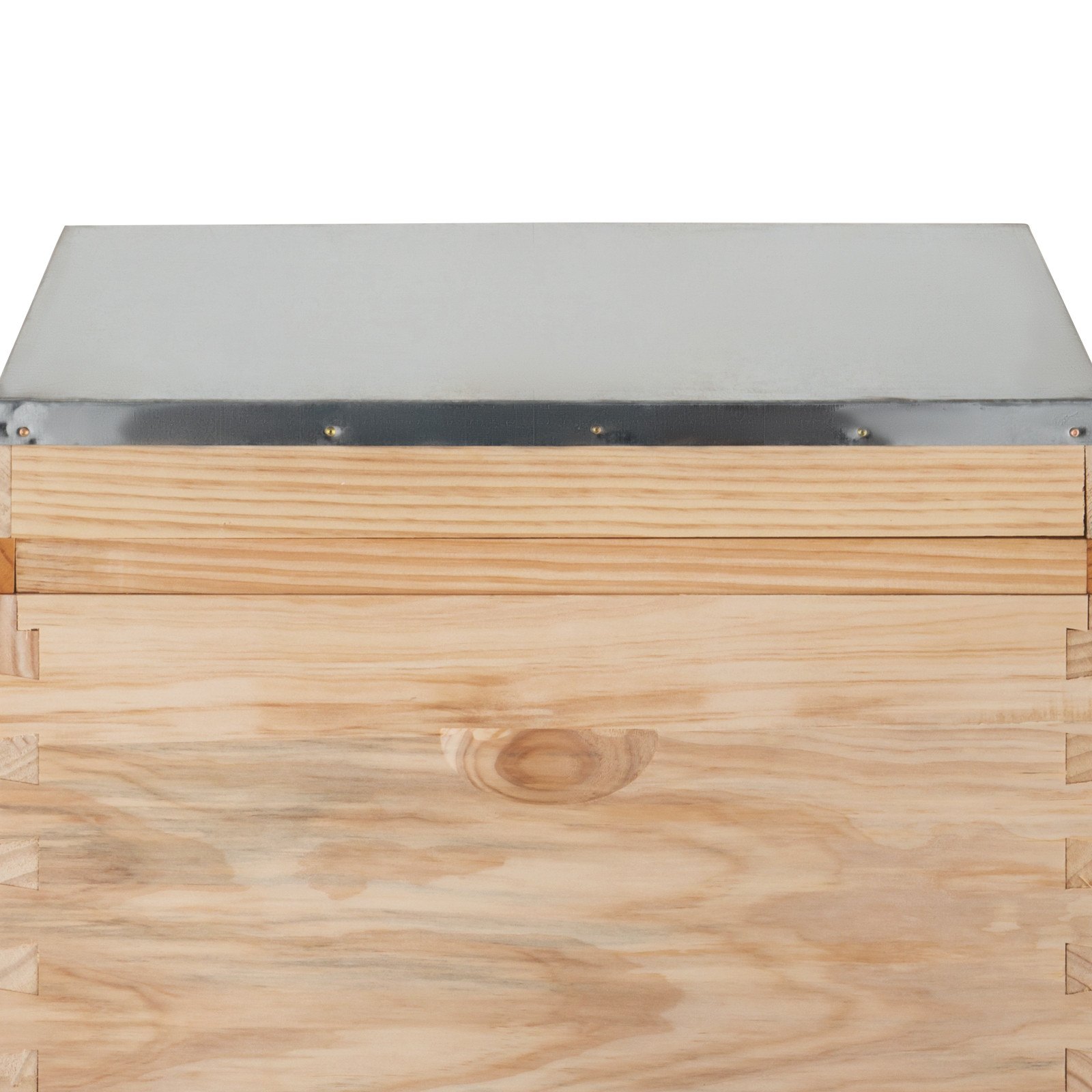 Ultra Simple Beehive Langstroth BeeHive 1 Deep 1 Medium Top Quality Natural Wood