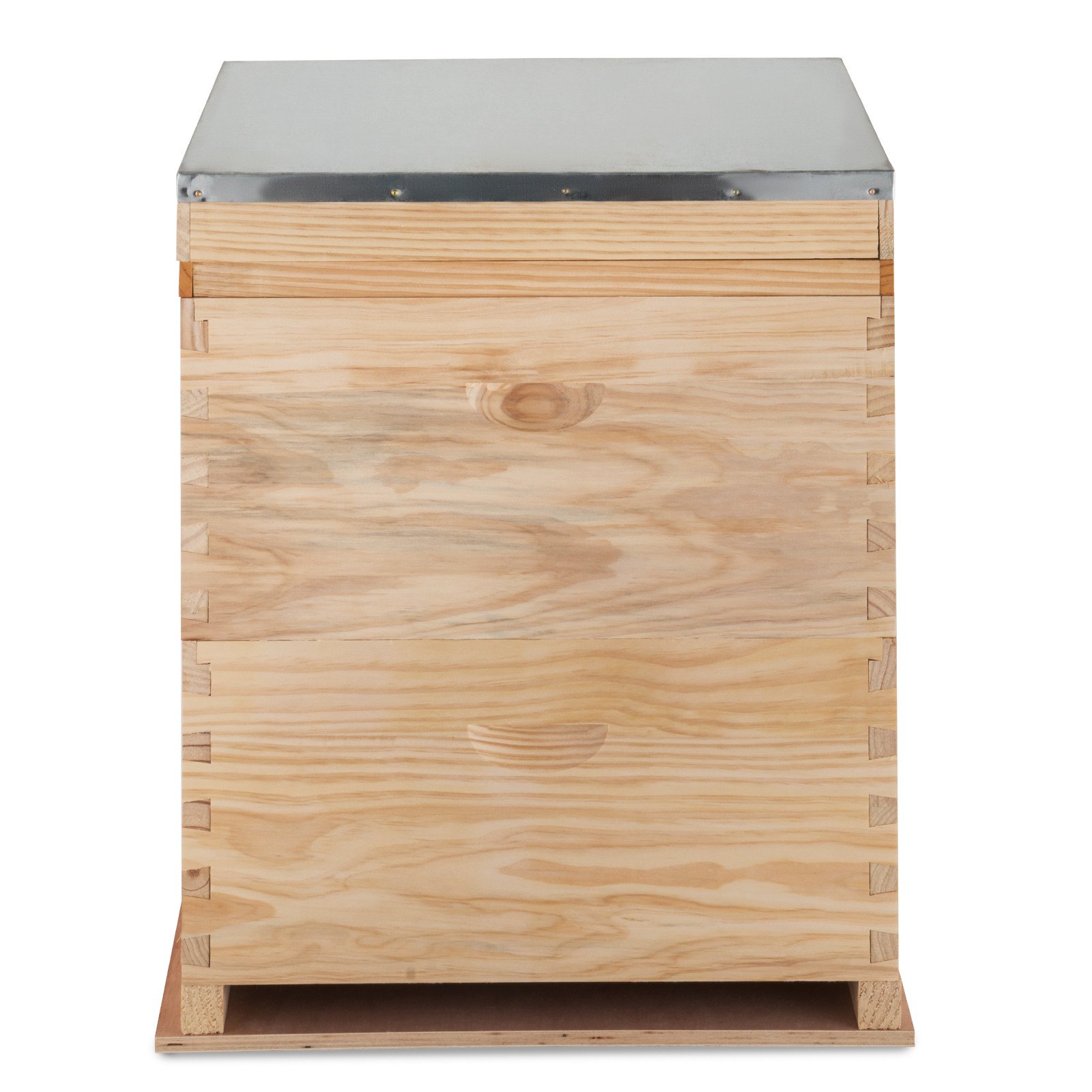 Ultra Simple Beehive Langstroth BeeHive 1 Deep 1 Medium Top Quality Natural Wood