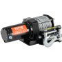 VEVOR Electric Winch, 1361 kg Line Pull Capacity, 12V DC ATV/UTV Winch with Φ0.5 x 1188.7 cm 7 Strands Steel Cable Roller Fairlead Wired Remote Control, IP55 Waterproof for Towing UTV ATV Off-Road