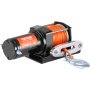 VEVOR Electric Winch, 3500 lb Line Pull Capacity, 12V DC ATV/UTV Winch with Φ3/16 in x 39 ft 12 Strands Synthetic Rope Aluminum Fairlead Wired Remote Control, IP55 Waterproof for Towing UTV ATV Boat