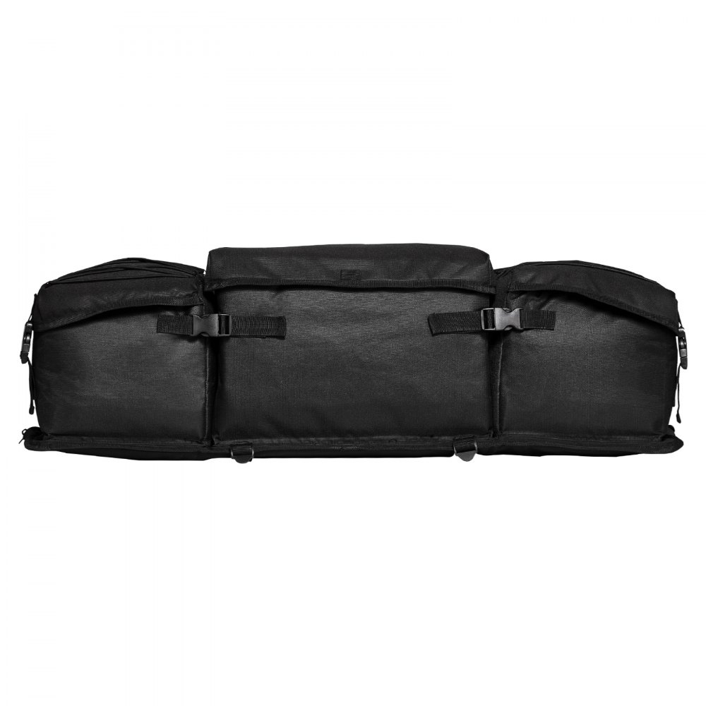 VEVOR ATV Rear Storage Bag, 50L ATV Rear Cargo Bag with Sponge Seat Cushion & Bottle Holder, 600D Oxford Cloth Rear Seat Gear Bag Fit Most ATVs with Rear Rack, Compatible with ATV, UTV, Can-Am Vehicle