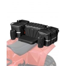 VEVOR 54L ATV Rear Cargo Bag with 16L Cooler Insulated Bag and Waterproof Cover