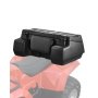 ATV Rear Storage Box Lounger 95L Waterproof ATV Cargo Gear Box with Backrest