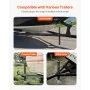 VEVOR A Frame Trailer Jack Bolt on Trailer Tongue Jack 2000 lbs 15-inch Travel
