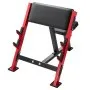 Banco de curl predicador VEVOR, bancos de entrenamiento de fuerza, carga máxima de 300 kg, equipo de fitness para gimnasio en casa, estación de bíceps con mancuernas y barra aislada con brazo sentado, banco de pesas ajustable con soportes para barra