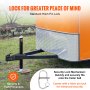 VEVOR A-Frame Trailer Coupler, Fits 2-Inch Hitch Ball Size, 8000 lbs Towing Capacity, Heavy Duty Steel Coupler, Ideal for Towing Station Wagons, Pickup Trucks, SUVs, Campers, Black Coating Surface