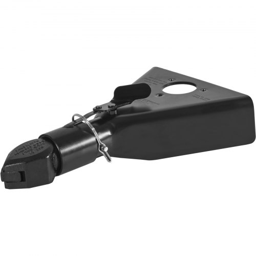 VEVOR A-Frame Trailer Coupler, Fits 2-Inch Hitch Ball Size, 7000 lbs Towing Capacity, Heavy Duty Steel Coupler, Ideal for Towing Station Wagons, Pickup Trucks, SUVs, Campers, Black Coating Surface
