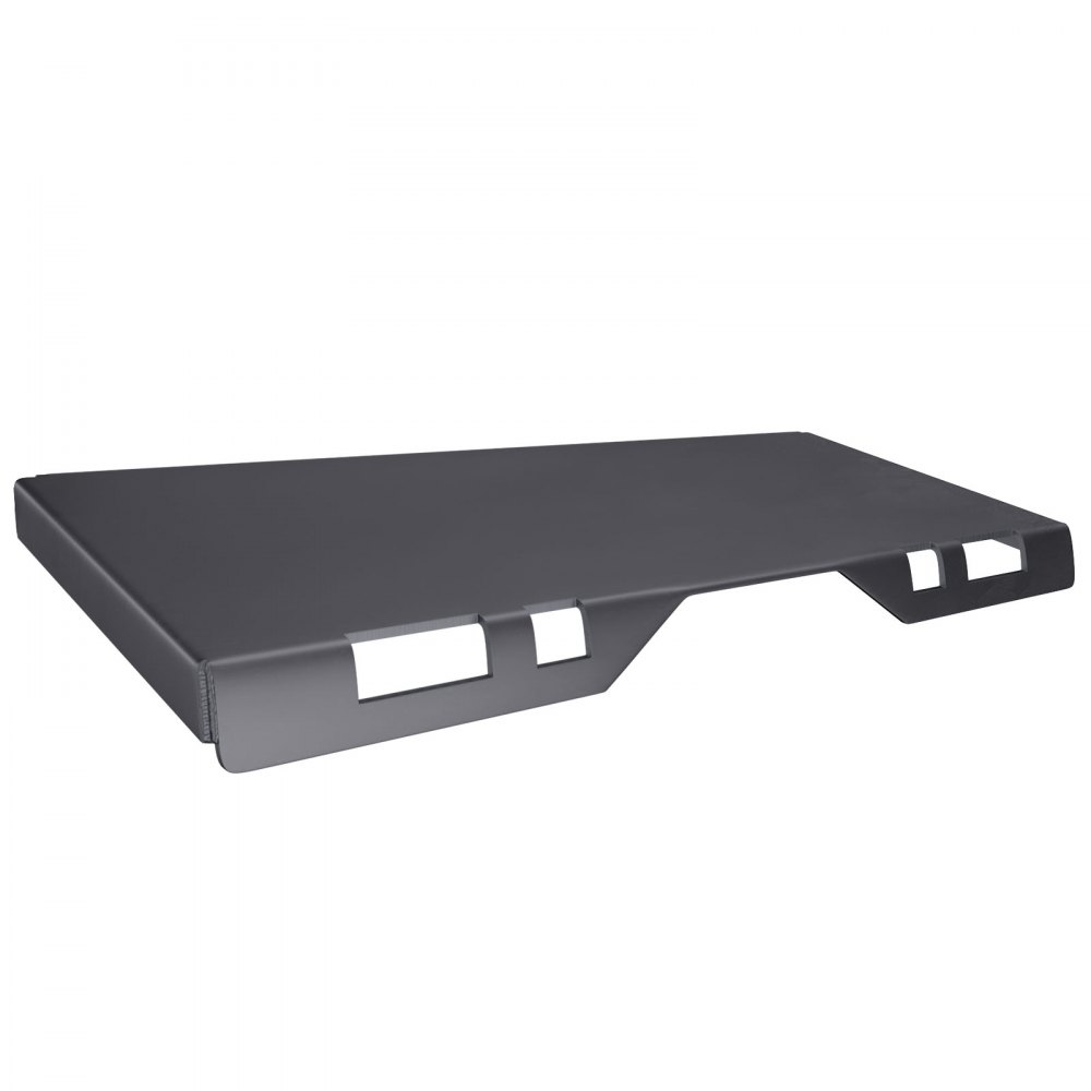 VEVOR Skid Steer Mount Plate Thick Skid Steer Attachment Plate Steel Quick Attachment Loader Plate with 3 Additional Welding Rods Easy to Weld or Bolt to Different Accessories (1/2\")