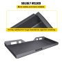 VEVOR Skid Steer Mount Plate Thick Skid Steer Attachment Plate Steel Quick Attachment Loader Plate with 3 Additional Welding Rods Easy to Weld or Bolt to Different Accessories (1/2\")