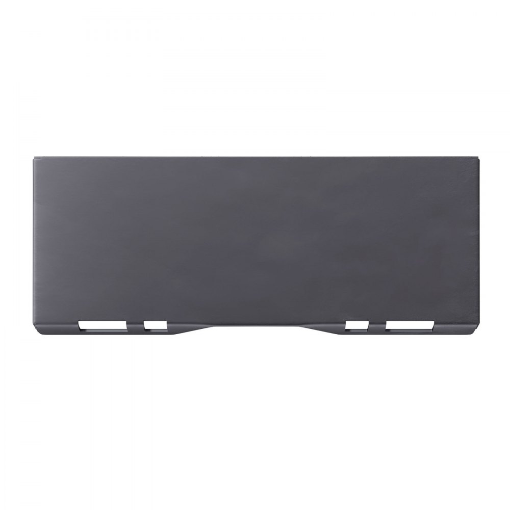 VEVOR Skid Steer Mount Plate Thick Skid Steer Attachment Plate Steel Quick Attachment Loader Plate with 3 Additional Welding Rods Easy to Weld or Bolt to Different Accessories (1/4\")