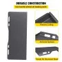 VEVOR Skid Steer Mount Plate Thick Skid Steer Attachment Plate Steel Quick Attachment Loader Plate with 3 Additional Welding Rods Easy to Weld or Bolt to Different Accessories (1/4\")