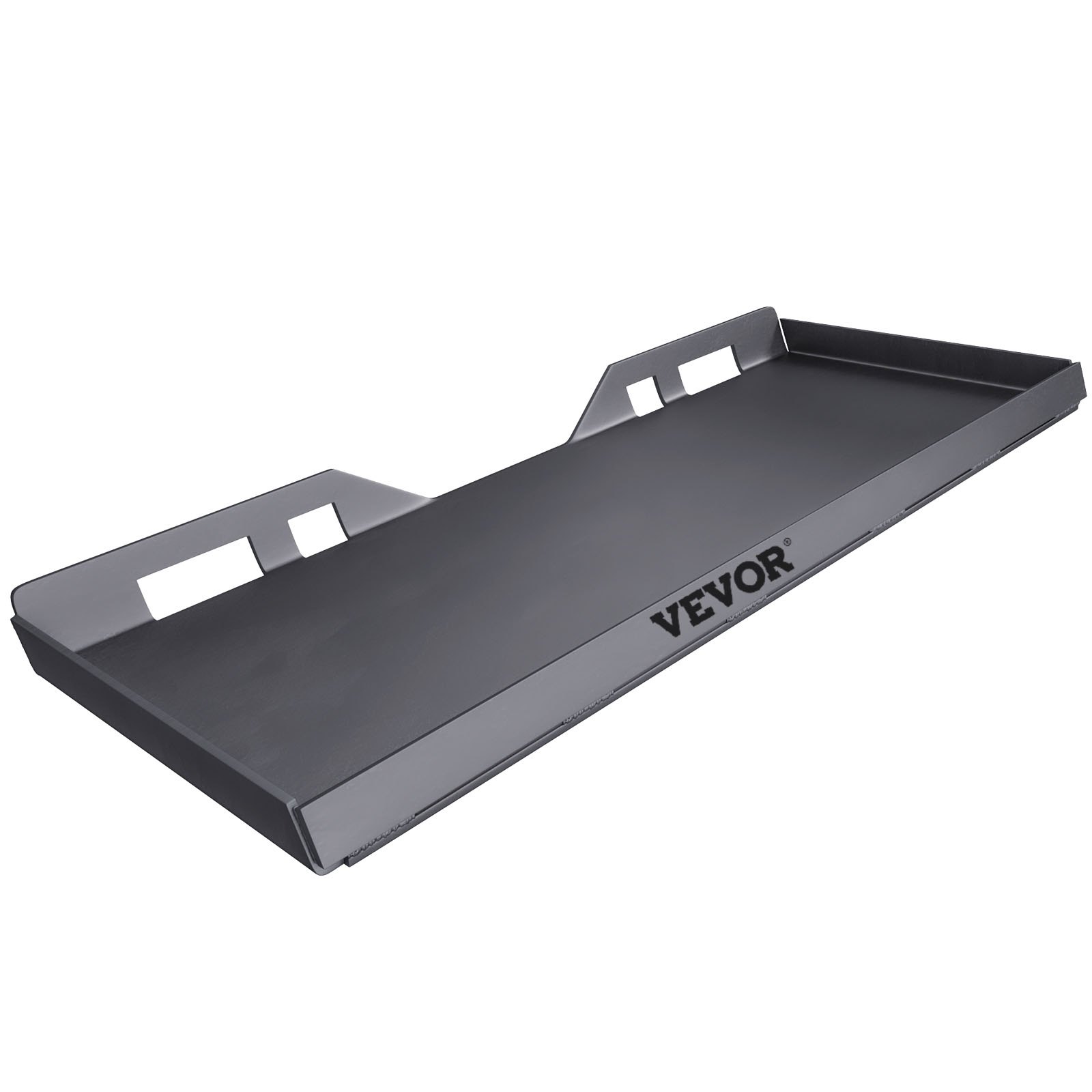 VEVOR Skid Steer Mount Plate Thick Skid Steer Attachment Plate Steel Quick Attachment Loader Plate with 3 Additional Welding Rods Easy to Weld or Bolt to Different Accessories (1/4\")