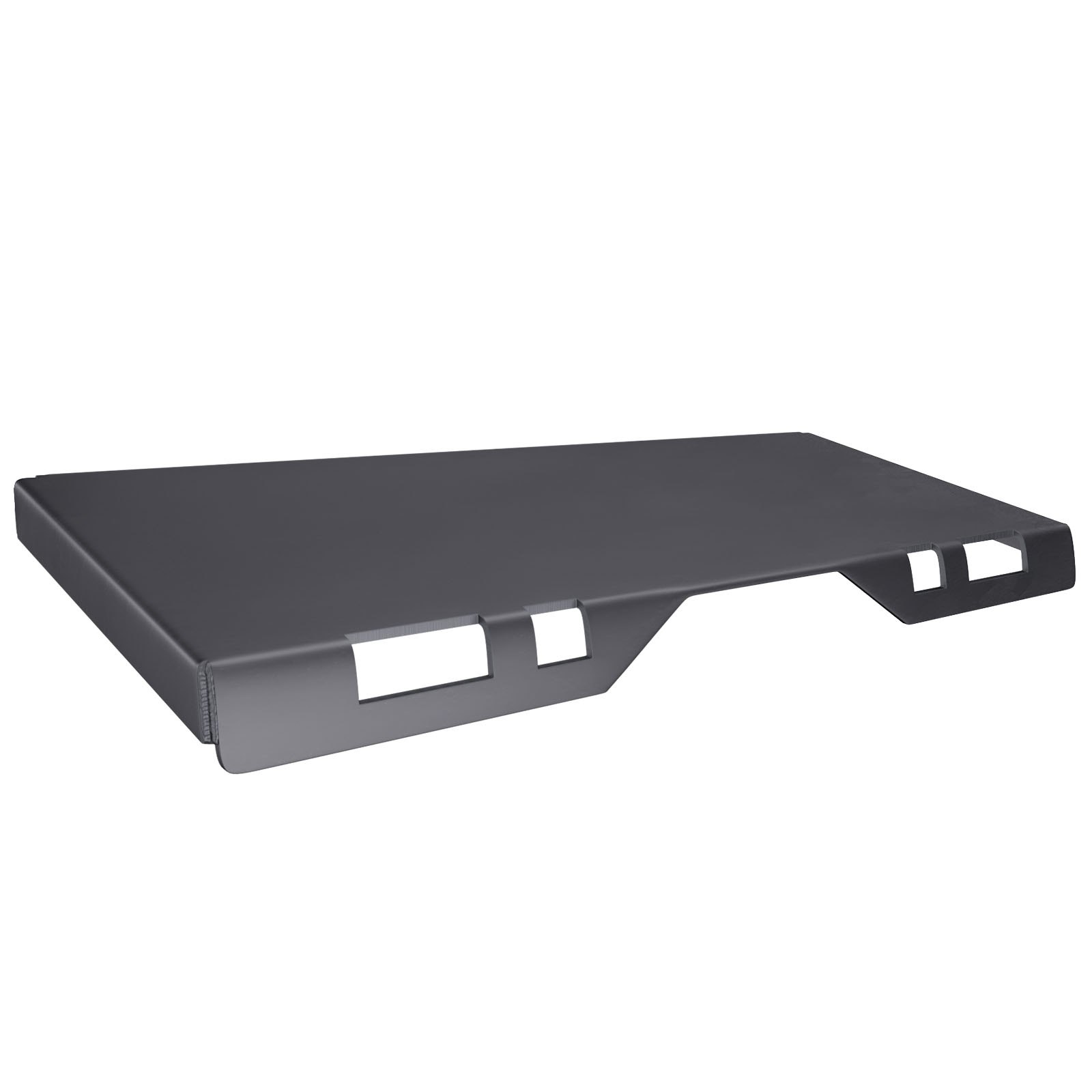 VEVOR Skid Steer Mount Plate Thick Skid Steer Attachment Plate Steel Quick Attachment Loader Plate with 3 Additional Welding Rods Easy to Weld or Bolt to Different Accessories (1/4\")