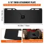 VEVOR 3/8" Top Bar Thick 1/4"Thick Skid Steer Bobcat Plate Quick Tach Attachment Mount Plate