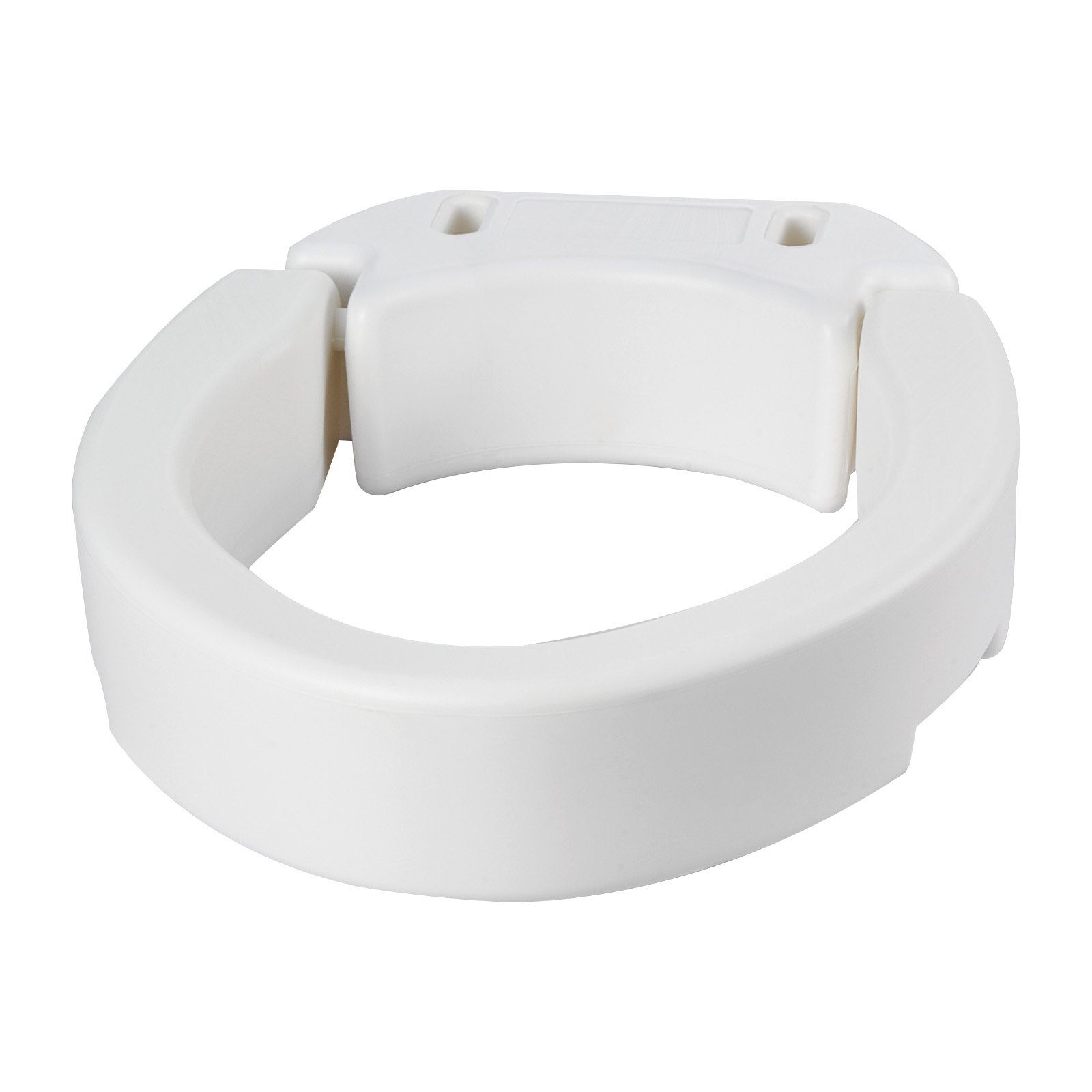 VEVOR Raised Toilet Seat, 300 lbs Load Capacity, 3.5-Inch Lift Height, Commode Elevated Toilet Seat Riser with Enlarged Opening for Seniors, Elderly, Handicap, Disabled, Adults, Fits Elongated Bowl