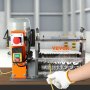VEVOR Automatic Wire Stripping Machine, 1.5 mm-40 mm Electric Motorized Cable Stripper, 750W, 30m/min Wire Peeler with Visible Stripping Depth Reference, 10 Channels for Scrap Copper Recycling