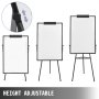 Quality Flip Chart Easel Magnetic Whiteboard Presentation Board 910 * 610mm