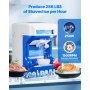 Commercial Ice Shaver 286LBS/H Electric Snow Cone Maker Ice Crusher Blue