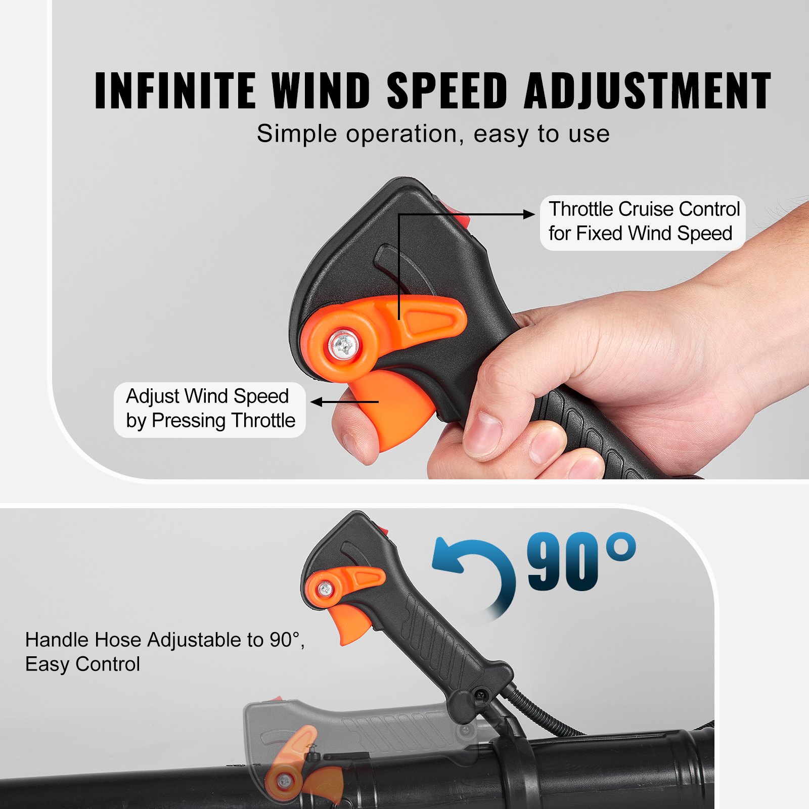 Backpack Leaf Blower, 52CC 2-Cycle Leaf Blower with 1.37L Fuel Tank, 480CFM Air Volume 175MPH Speed, Ideal for Lawn Care, Leaf Cleaning, and Snow Removal Backpack Leaf Blower, 52CC 2-Cycle Leaf Blower with 1.37L Fuel Tank, 480CFM Air Volume 175MPH Speed, Ideal for Lawn Care, Leaf Cleaning, and Snow Removal