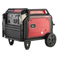 VEVOR Inverter Generator, 10KW Peak Watt Inverter Generator, Remote Start Inverters Generators for Home Outdoor, Gas Powered, Stable Power, CO Sensor, RV Ready 1A & 2.1A Outlet (6.8KW Operating Power)