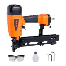 VEVOR Pneumatic Staple Gun 16 Gauge 7/16-inch Medium Crown Air Stapler 70-120PSI