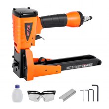 VEVOR Pneumatic Carton Closing Stapler 13 Gauge Air Staple Gun for 1-3/8" Crown