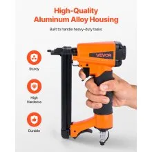 VEVOR Pneumatic Staple Gun 20 Gauge T50 Pneumatic Upholstery Stapler 7/16" Crown