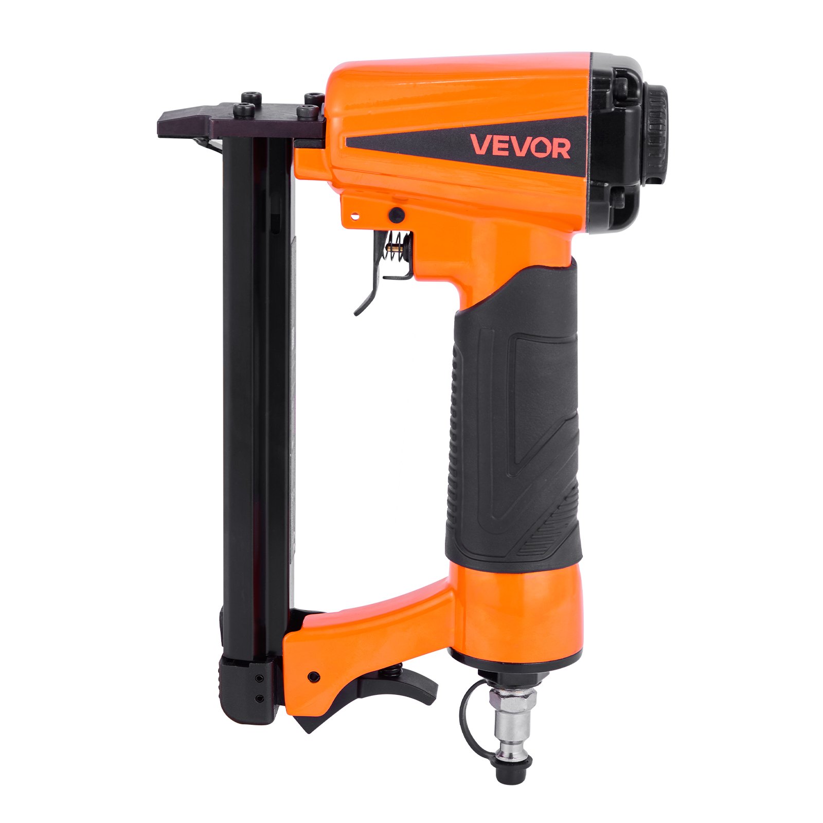 VEVOR Pneumatic Staple Gun, 21 Gauge Pneumatic Upholstery Stapler for 80 Series 12.8mm Crown 6mm-16mm Length Staples, 70-110 PSI Air Staple Gun for Woodworking, Upholstering, Crafts, DIY Projects