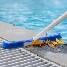 VEVOR Swimming Pool Cleaing Kit with Leaf Skimmer Bag Rake Nets & 2 Brush Heads