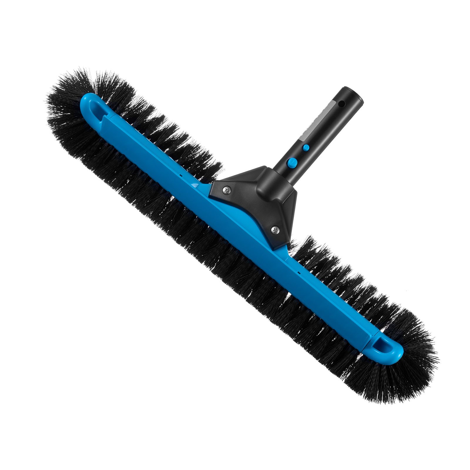 VEVOR Pool Brush Head, 508 mm Scrub Brushes with Nylon Bristles and Aluminum Pole Connector, Heavy Duty Curved Brush Head for Cleaning Inground/Above Ground Swimming Pool Walls, Pole Not Included