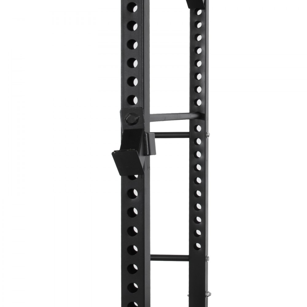Fitness 48" Deep Short Power Tower Deep Rack Squat Barbell Pull Up Rock Updated
