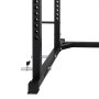 Fitness 48" Deep Short Power Tower Deep Rack Squat Barbell Pull Up Rock Updated