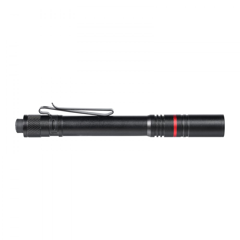 VEVOR 5.9 Inch Rechargeable Penlight, 300 lumens 3 Lighting Modes Pocket Pen Light, Adjustable Focus, IP44 Waterproof, Aluminum Alloy for Camping, Reading, Repairing, Night Walking
