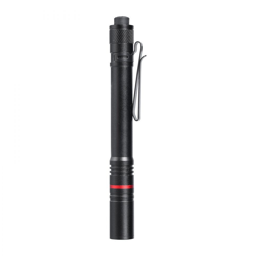 VEVOR 5.9 Inch Rechargeable Penlight, 300 lumens 3 Lighting Modes Pocket Pen Light, Adjustable Focus, IP44 Waterproof, Aluminum Alloy for Camping, Reading, Repairing, Night Walking