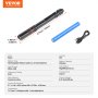 VEVOR 5.9 Inch Rechargeable Penlight 300 lumens 3 Lighting Modes Pocket Penlight
